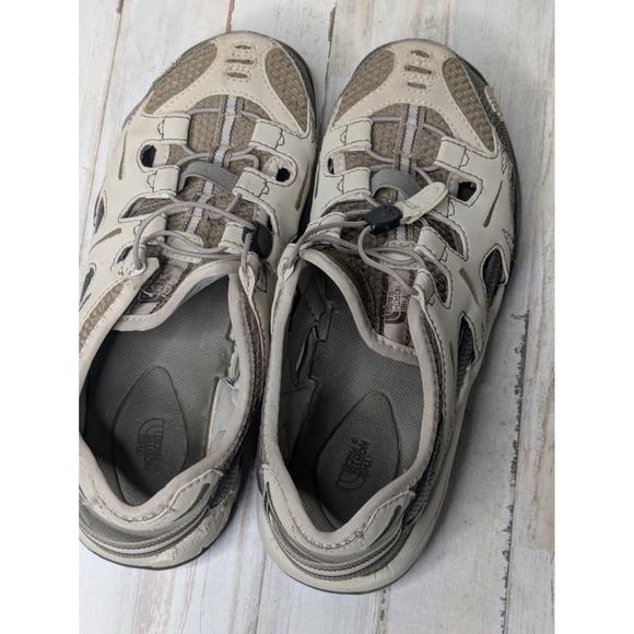 The North Face Women's HEDGEFROG X2 Hiking Water Sandal Shoes Size 7.5 Tan Brown - Picture 5 of 7